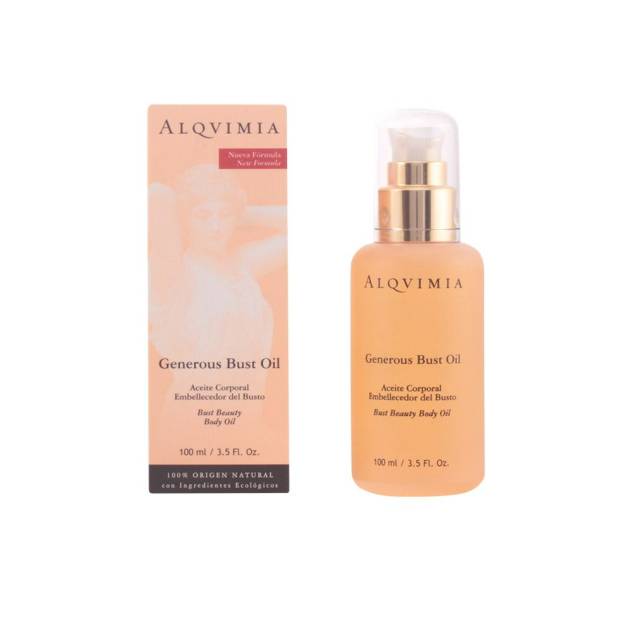 Aceite corporal generous bust 100 ml Alqvimia