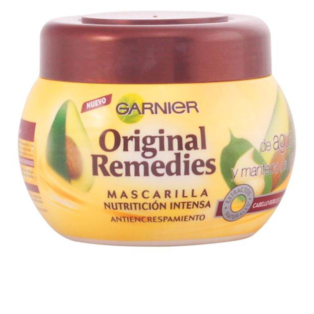 ORIGINAL REMEDIES mascarilla aguacate y karite 300 ml