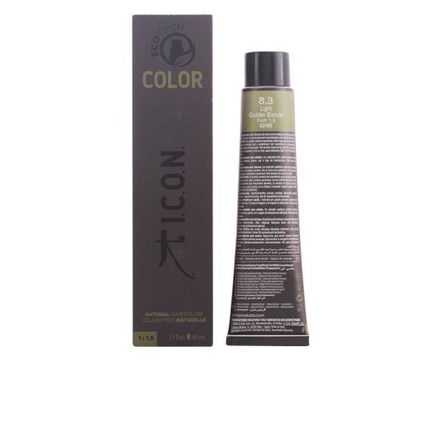 ECOTECH COLOR natural color #8.3 light golden blonde