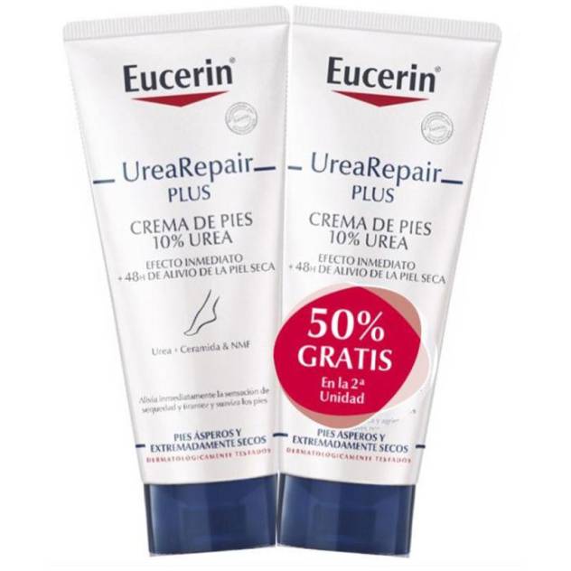 UREAREPAIR PLUS CREMA PIES 10% UREA LOTE 2 x 100 ml